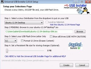 Install ubuntu from usb Step 2