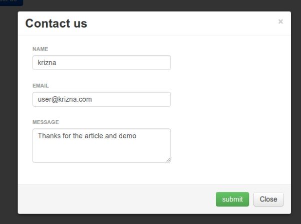 Jquery form submit