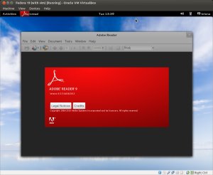 Install adobe reader fedora 19