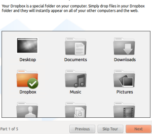 setup dropbox ubuntu 12.04