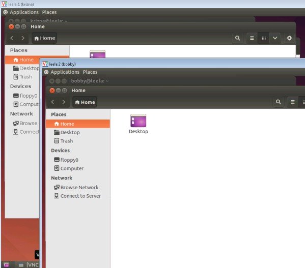 ubuntu add vnc to terminal server client