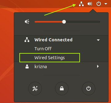 Setup network on ubuntu 18.04