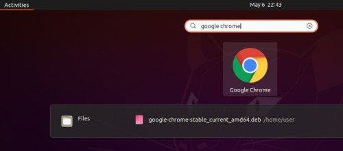 Google chrome ubuntu 20.04