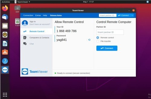 Install teamviewer on ubuntu 20.04