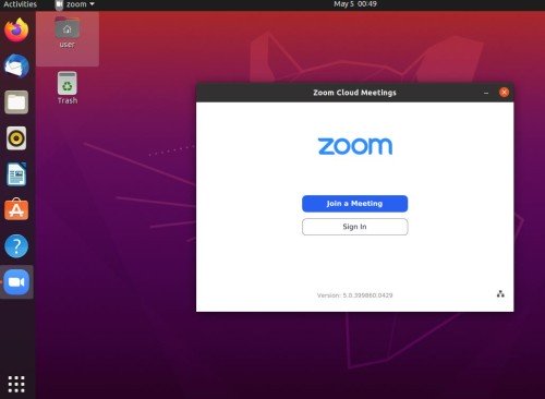 install zoom on ubuntu 20.04