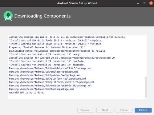 Android studio ubuntu 20.04